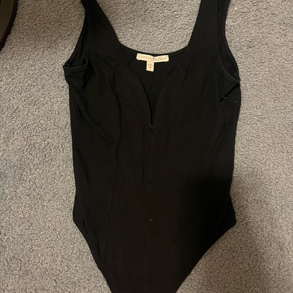 Express Classic Black Bodysuit